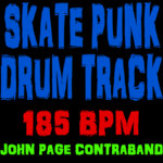 John Page Contraband - Skate Punk Drum Track 185 bpm