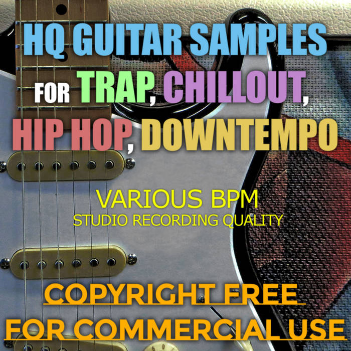 80 Bpm 160bpm Trap Hip Hop Guitar Sample Loop HQ Beat Free for Use G F G | Nick Neblo Backing Tracks