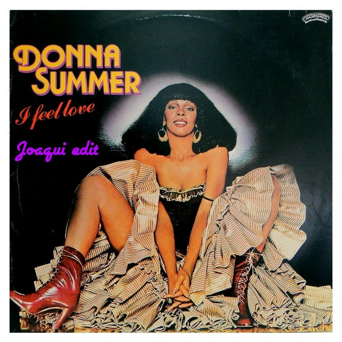 英12 Donna Summer I Feel Love Qattara Remix FEELLOVEDJ1 CASABLANCA プロモ /00250 12
