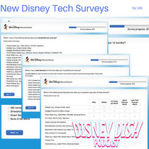 Ep 169: New Disney Tech Surveys! cover art