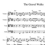The Gravel Walks - pdf folk tune harmony sheet music