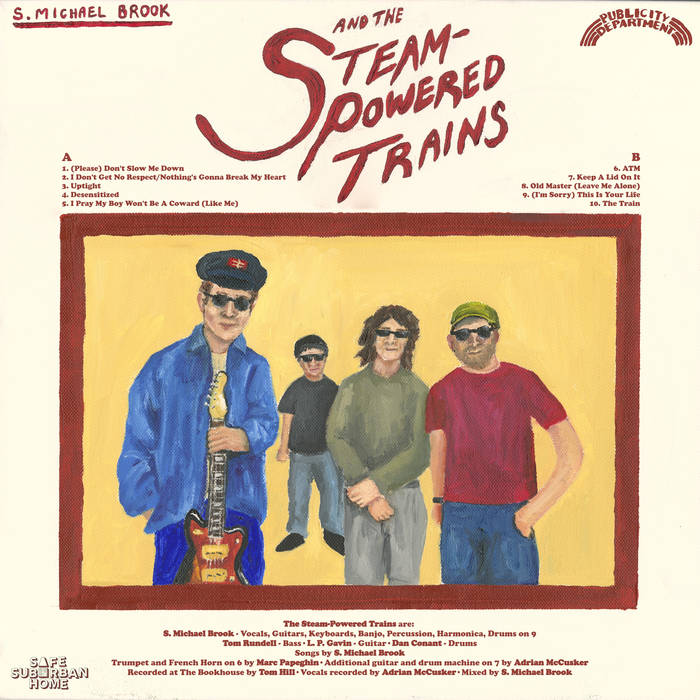 Publicity Department - S. Michael Brook And The Steam-Powered Trains album artwork