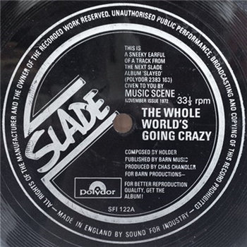 The Whole Worlds Going Crazy Bonnie Charlie | Slade