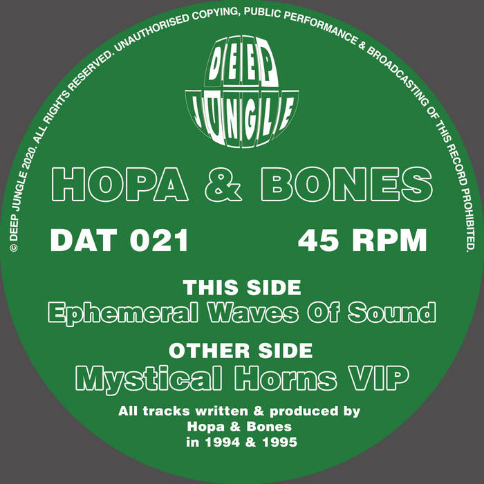 DAT021 - Hopa & Bones - Mystical Horns VIP / Ephemeral Waves