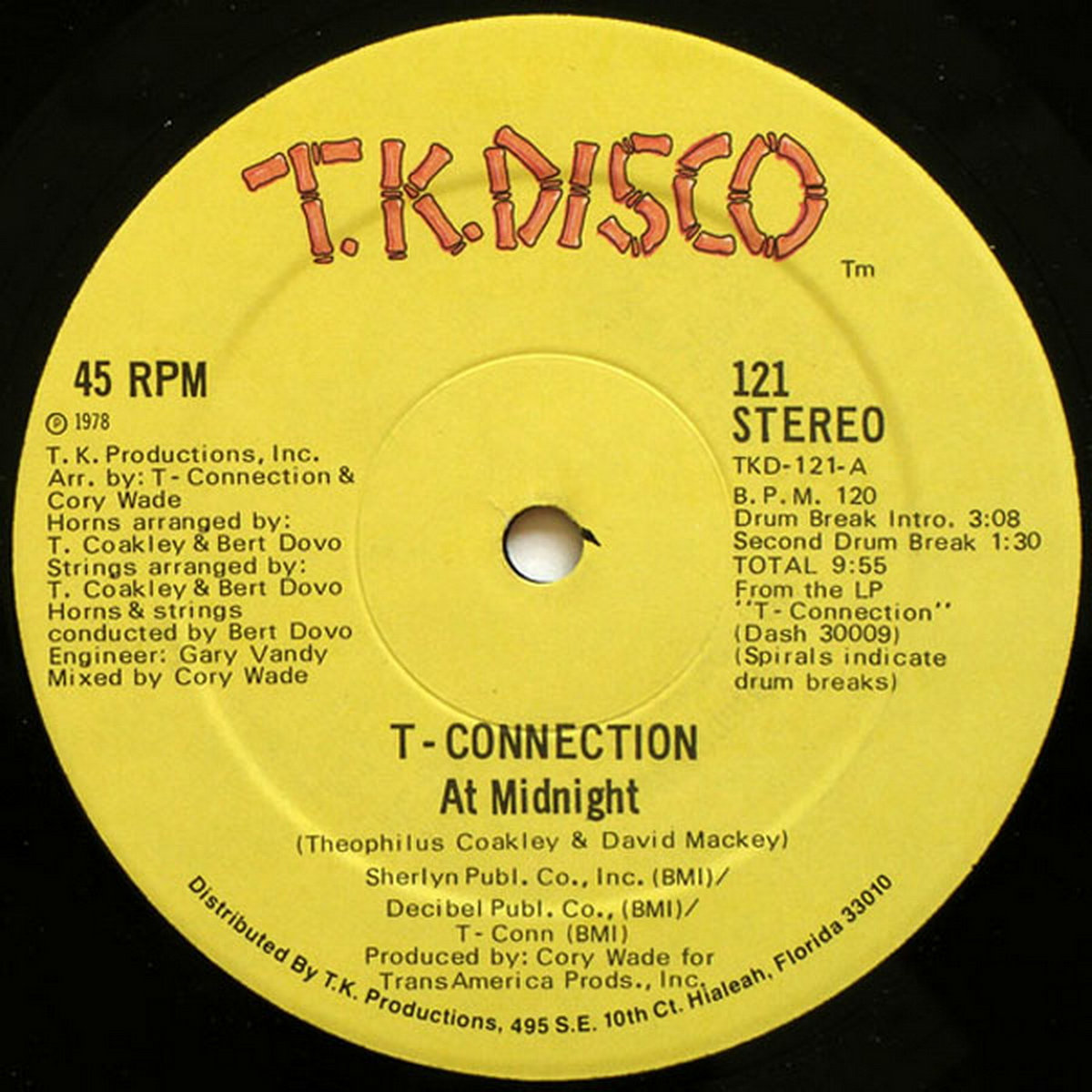 At Midnight | T-Connection | Disco Funk