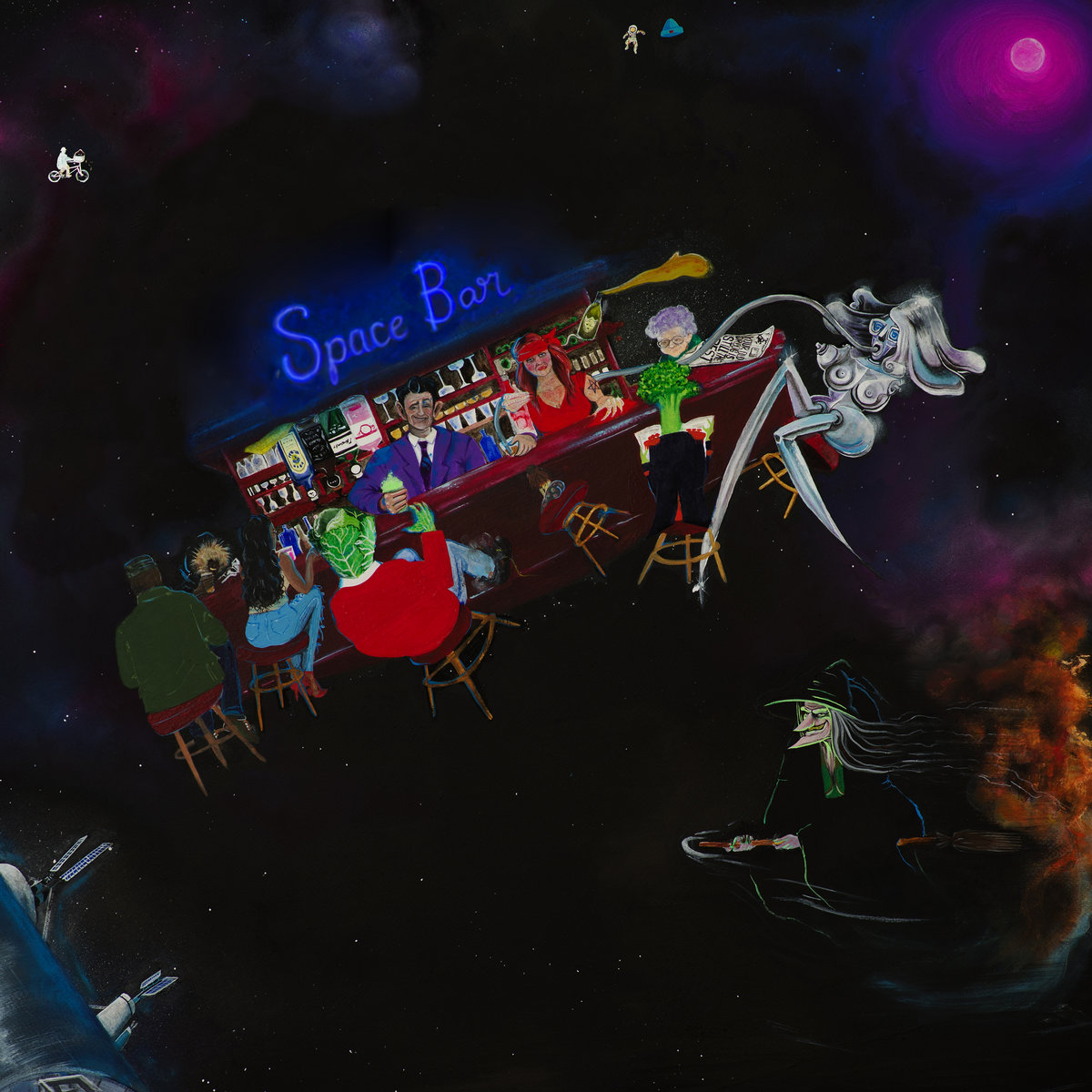 Your Old Droog /Space Bar アングラ LP Space Bar | Your Old Droog