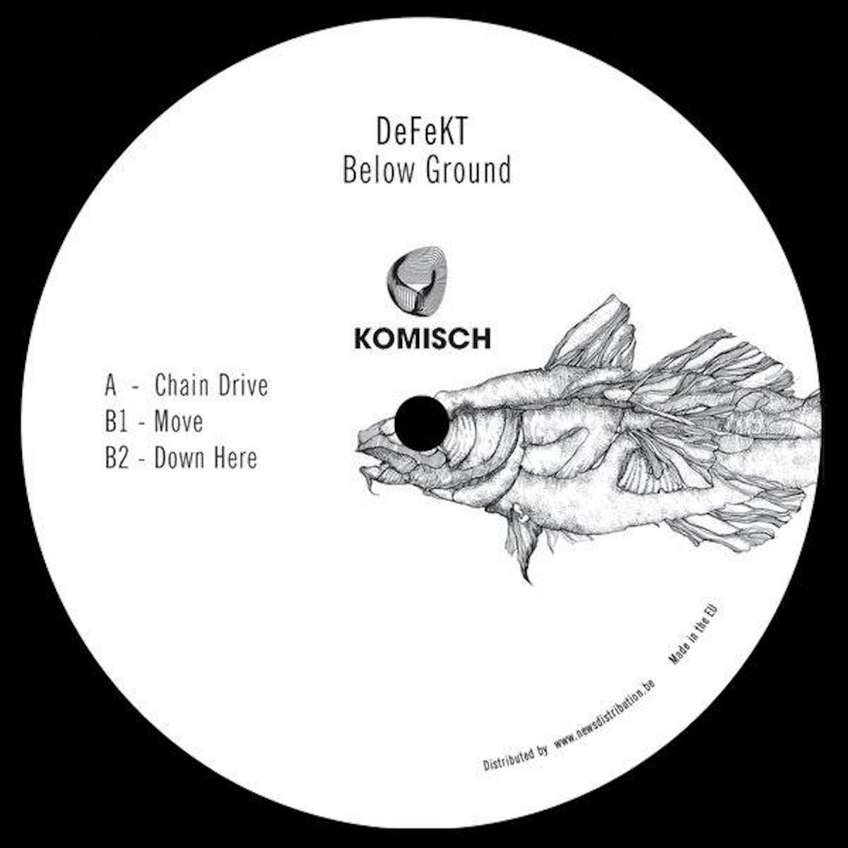 DeFeKT - BELOW GROUND EP cover