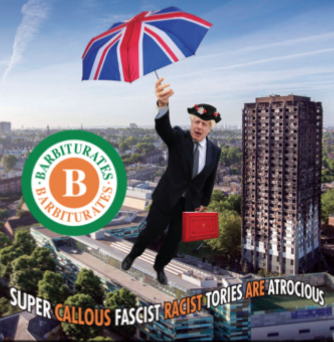Super Callous Fascist Racist Tories Are Atrocious - SOUNDTRACK ALBUM cover