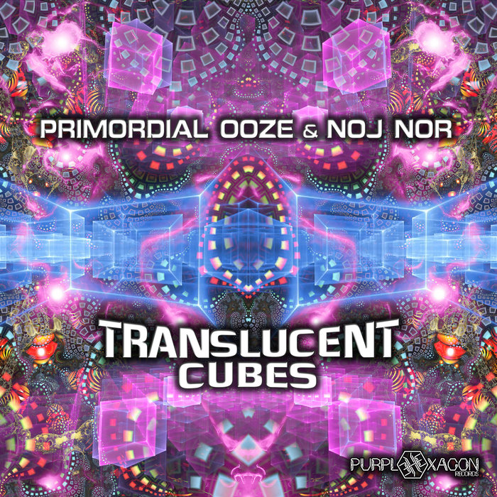 Translucent Cubes Primordial Ooze & Noj Nor Purple Hexagon Records