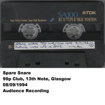 Live at 99p Club, 13th Note, Glasgow, 08/09/1994,  Official Bootleg. cover art