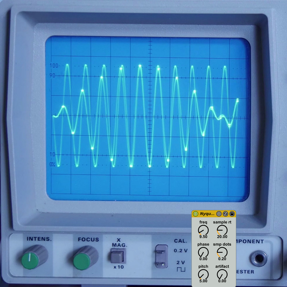 Max for Live patch NyquistShannon 0.1 Jerobeam Fenderson