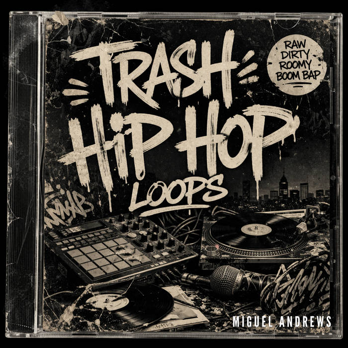 90s Style Hip-Hop Acoustic Drum Loops | Miguel Andrews