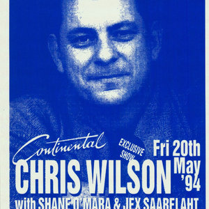 Chris Wilson Live At The Continental 2021 Reissue cover
