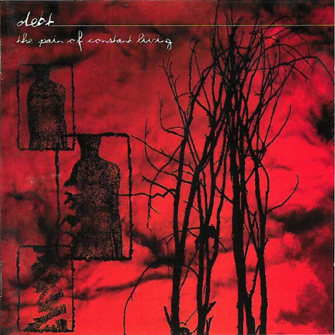 DEBT - THE PAIN OF CONSTANT LIVING (2000) / LIVE (1998-1999) cover