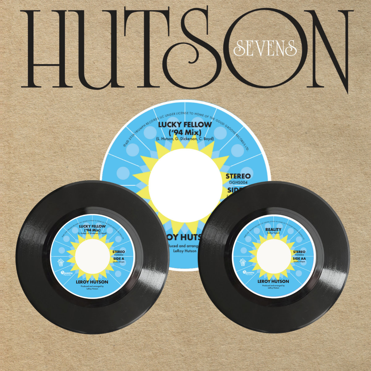Lucky Fellow ('94 Mix) / Reality | LeRoy Hutson