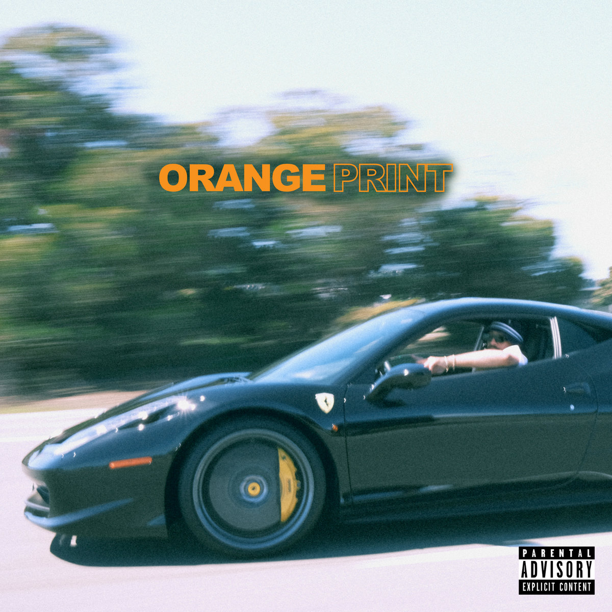 Orange Print | Larry June