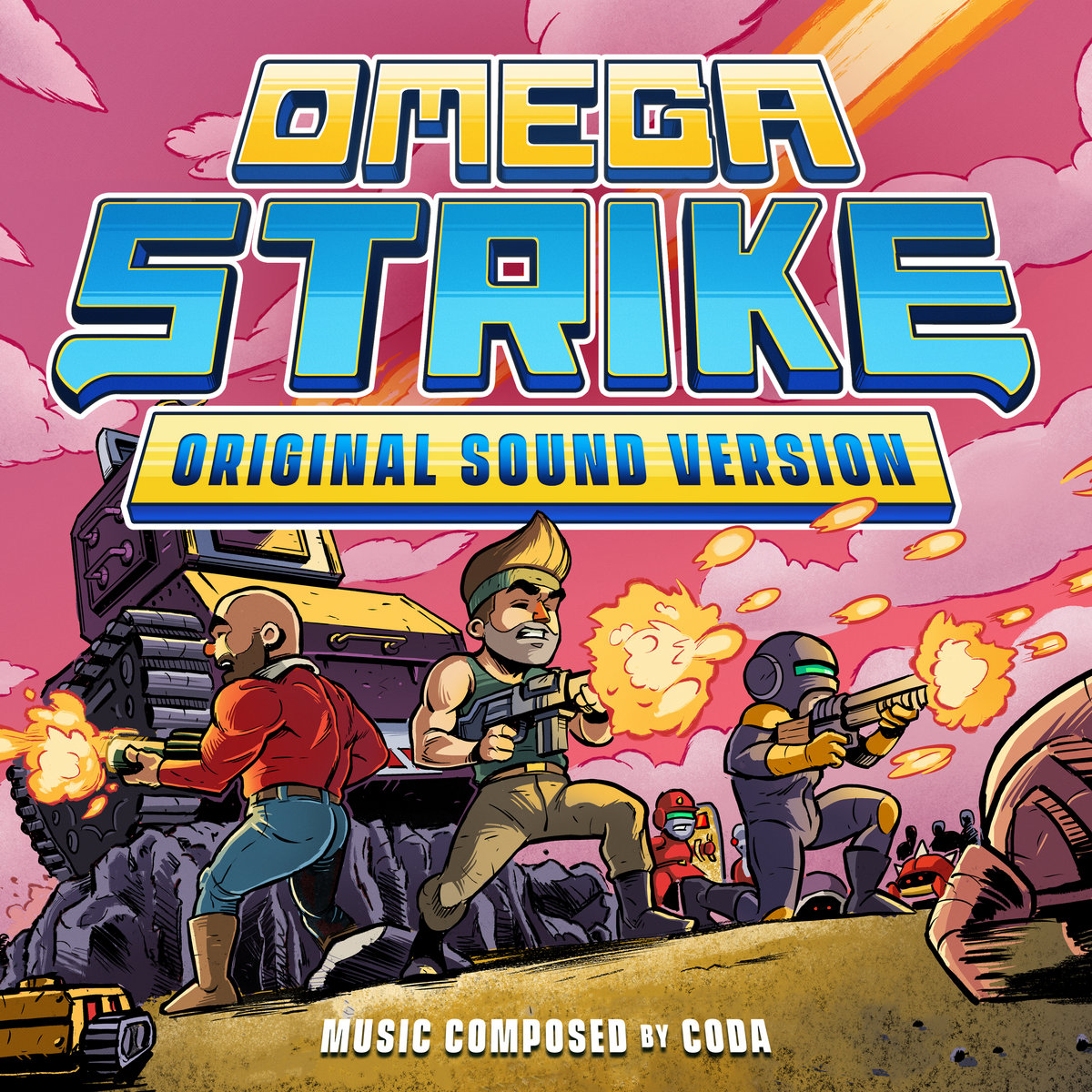 OMEGA STRIKE Original Sound Version coda Scarlet Moon Records