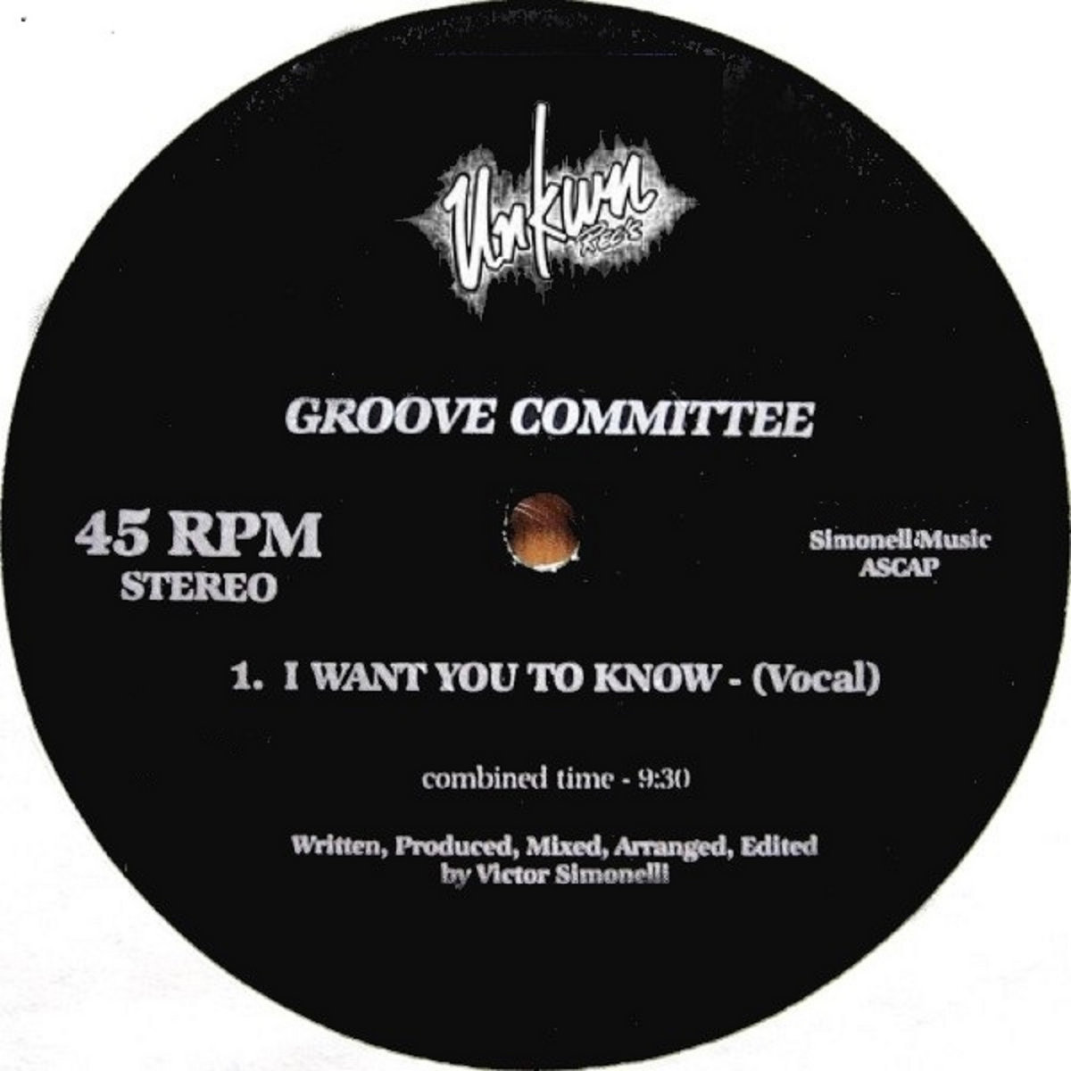 I Want You To Know | Groove Committee | VJS Productions