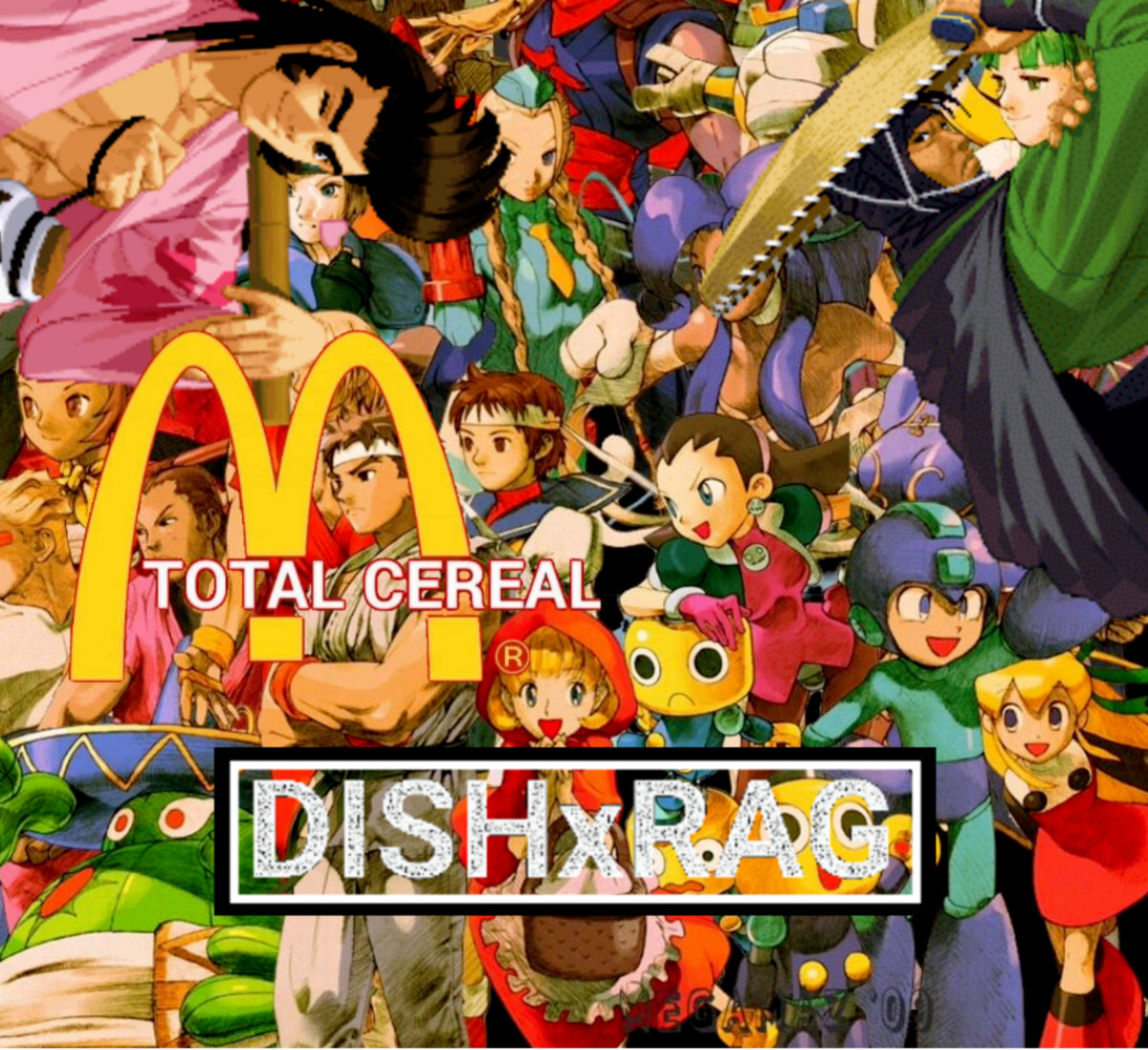 TOTAL CEREAL (USA) SPLIT W/ DISHXRAG (JAPAN) | TOTAL CEREAL, DISHxRAG