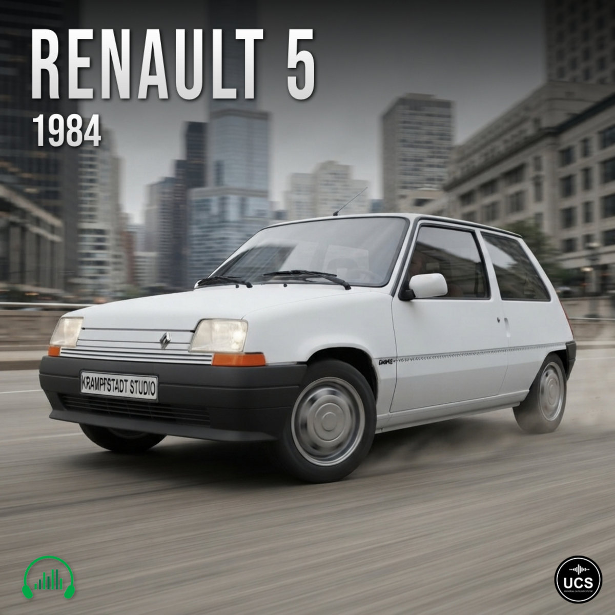 Renault 5 1984 Subcompact Supermini Car