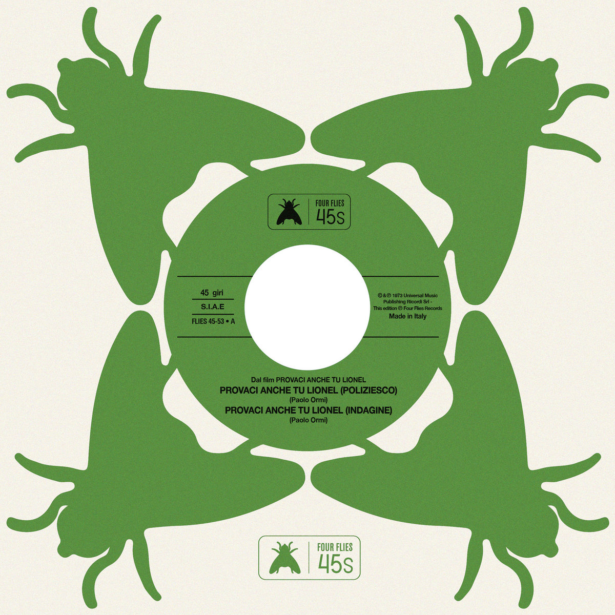 Provaci Anche Tu Lionel | Paolo Ormi | Four Flies Records
