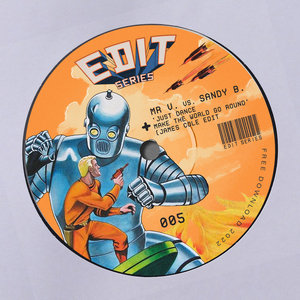 Sandy B vs MR V. - Jus Dance and Make The World Go Round (James Cole Edit) cover
