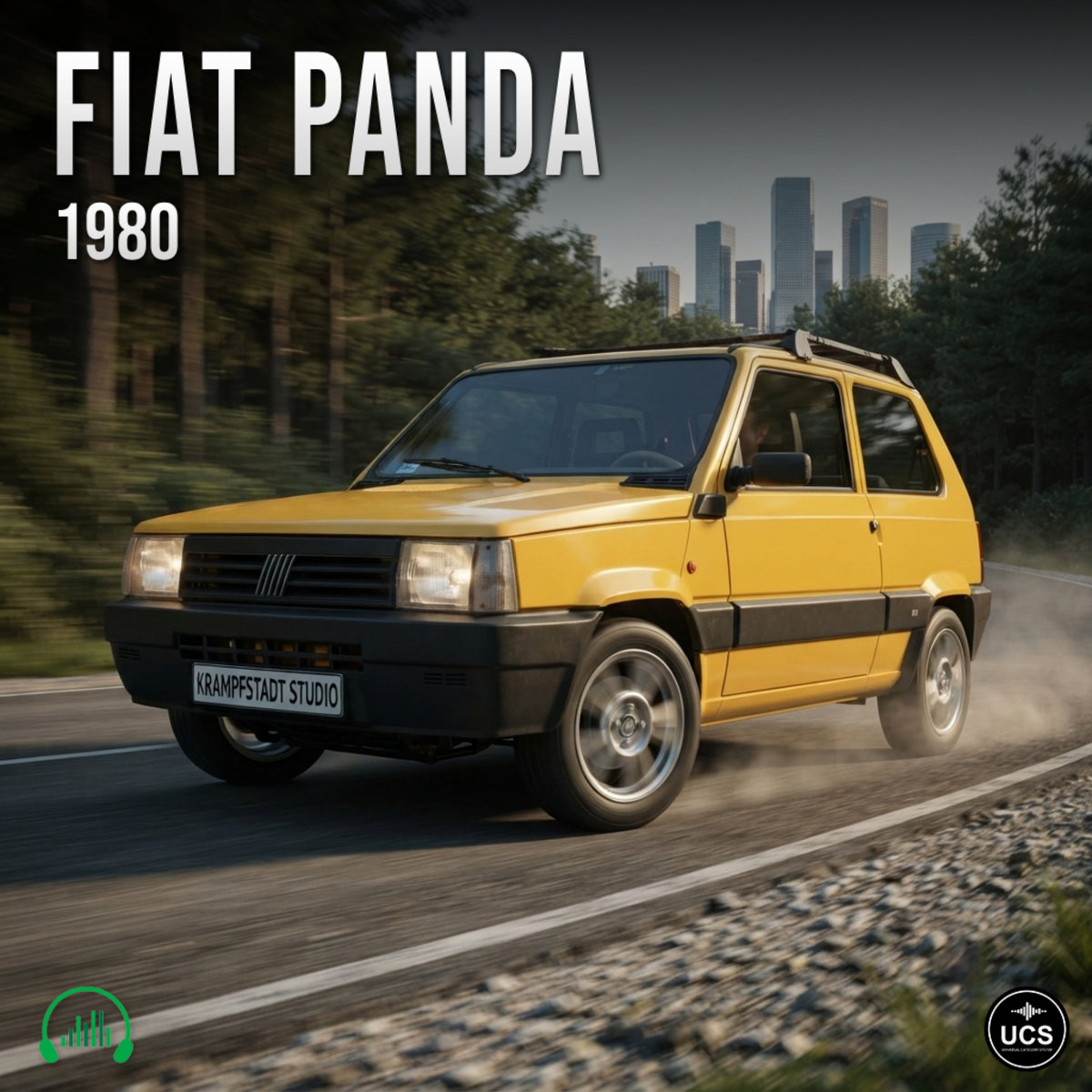 Fiat Panda 1980 city car