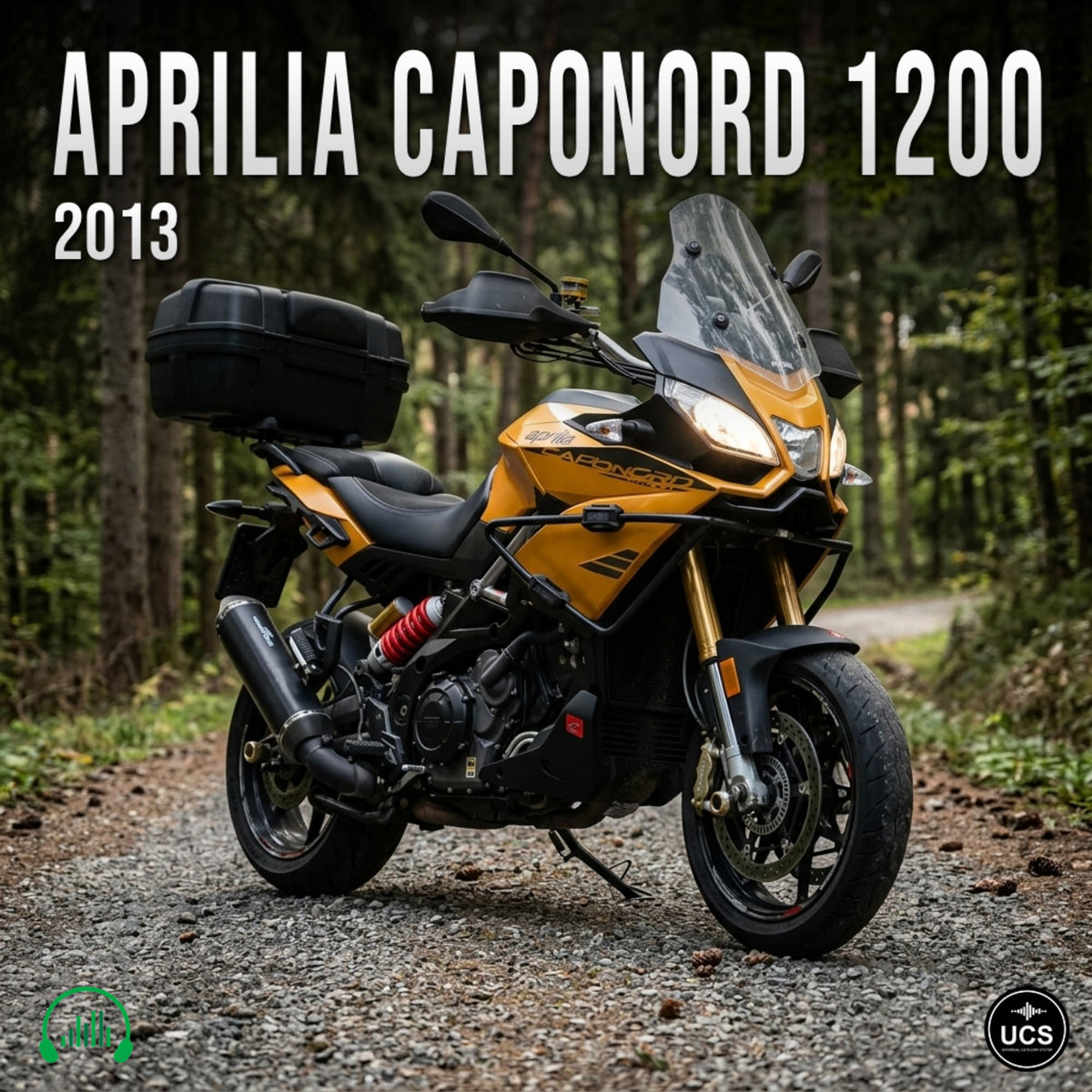 Aprilia Caponord 1200 2013 Adventure Touring Motorcycle