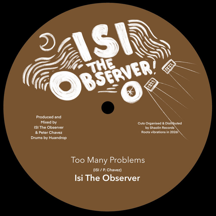 Pochette de Isi The Observer - Too Many Problems (Limited 7" Polyvinyl) (Isi The Observer) par Isi The Observer