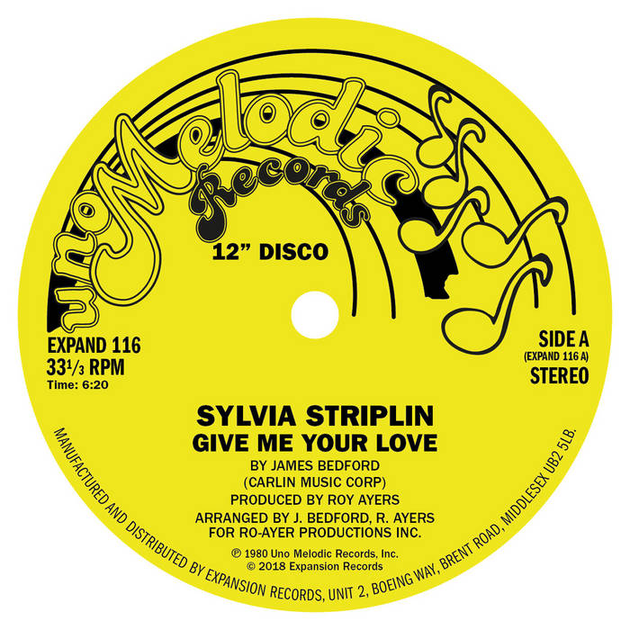 Give Me Your Love | Sylvia Striplin