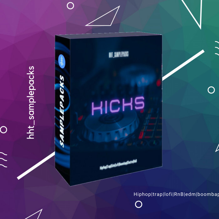 Kicks Drum Kit Hip Hop Trap Sample Packs