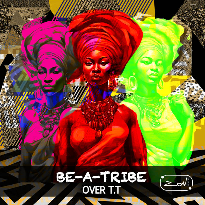 2076❣️ タイトル　(tribe) 油絵 Be a tribe | Over T.T | Zion 604 Records