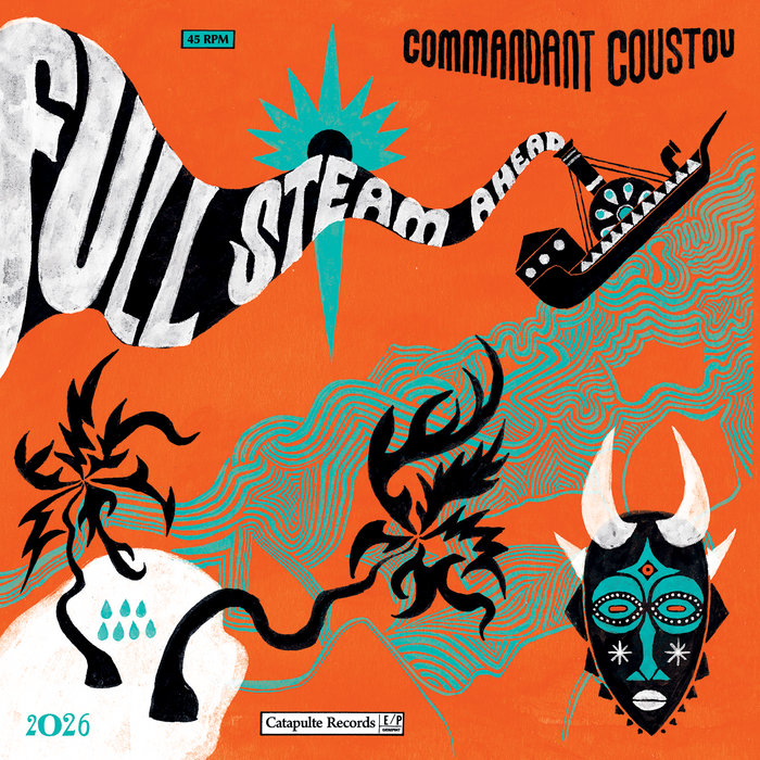 Pochette de Full Steam Ahead par Commandant Coustou
