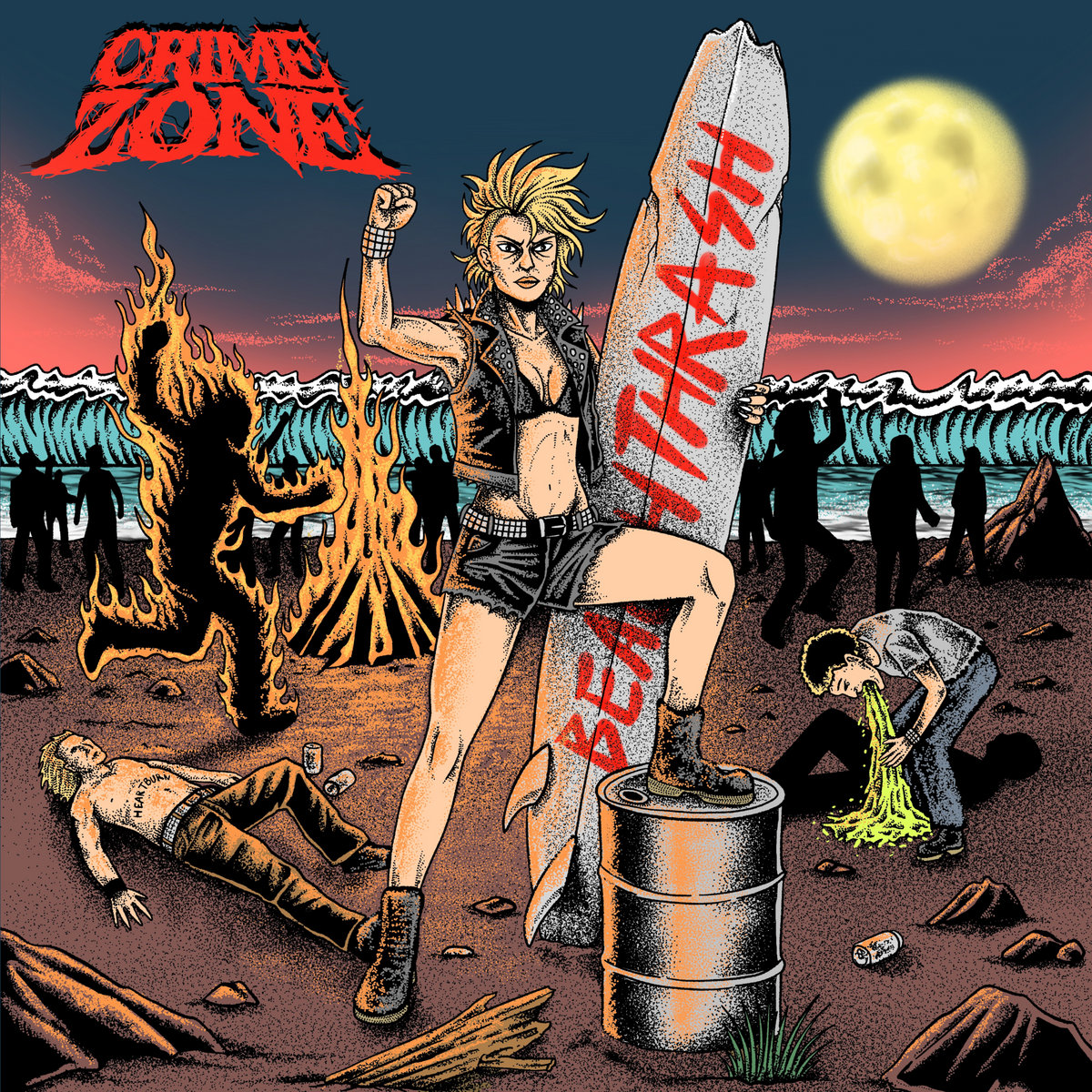 Beach Thrash | Crime Zone