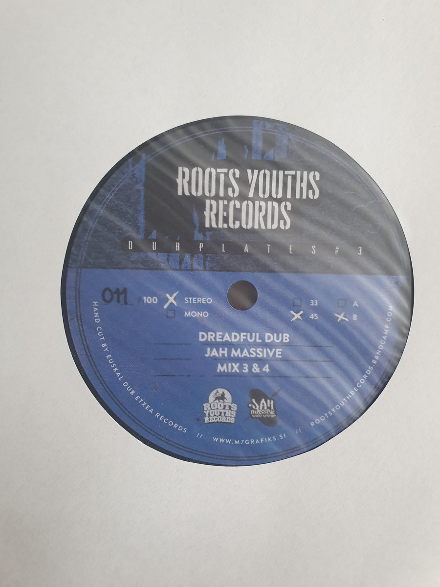 DREADFUL DUB JAH MASSIVE | ROOTS YOUTHS RECORD