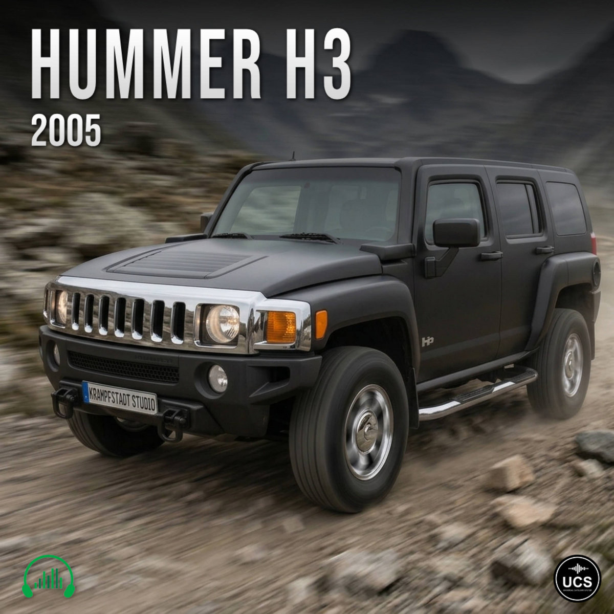 Hummer H3 2005 off-road mid-size SUV sport utility vehicle