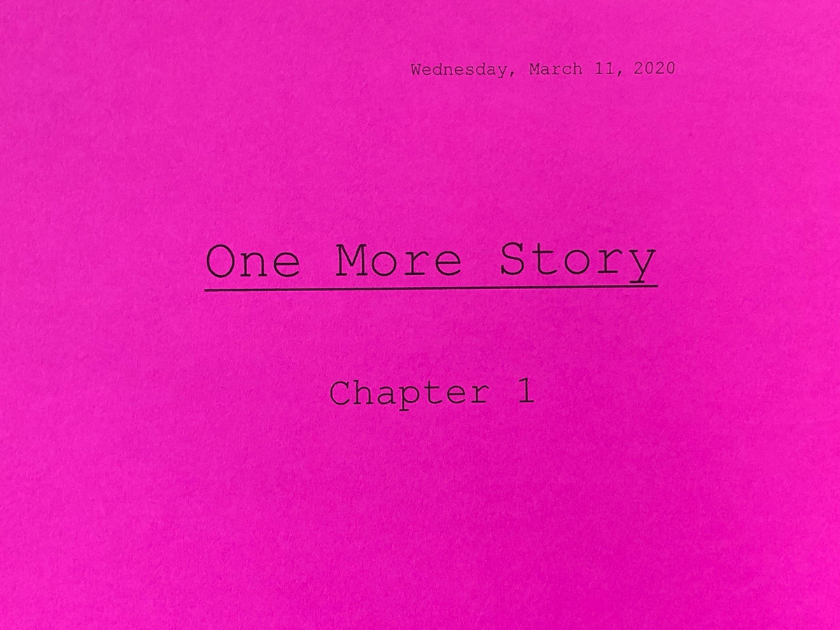 Chapter 1 One More Story