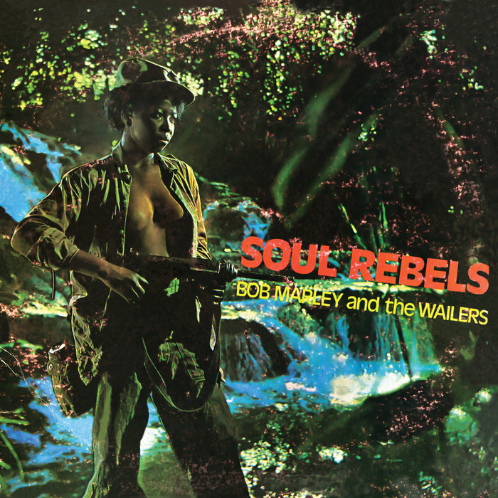 洋楽 BOB MARLEY SOUL REBELS Jamaica press LP a2223670728_5.jpg