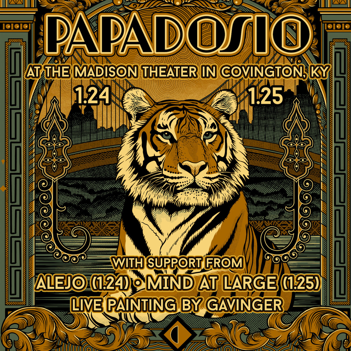 Madison Theater Covington, KY 01.25.25 Papadosio