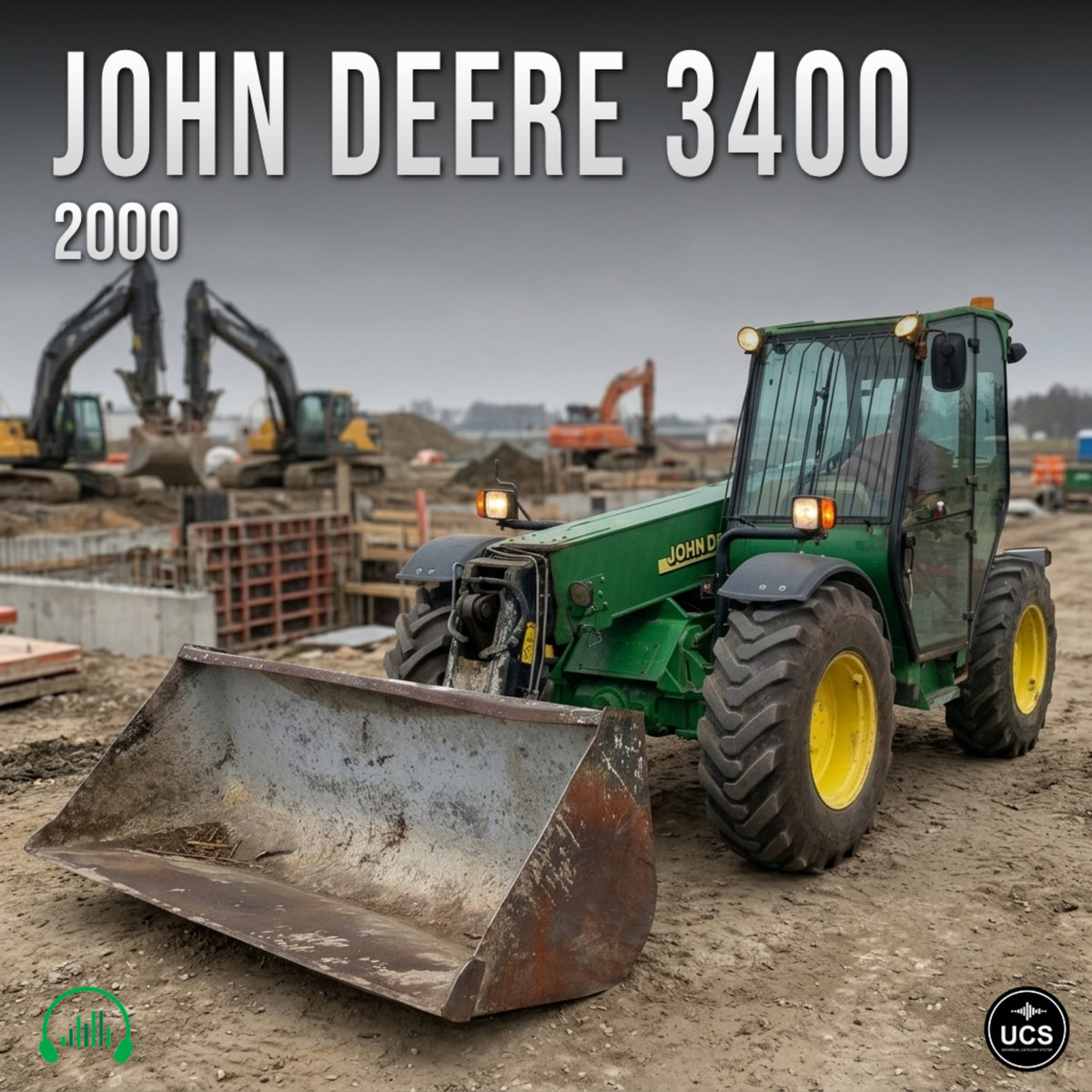 John Deere 3400 2000 telescopic handler