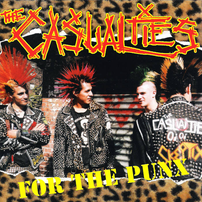 洋楽 The Casualties - For The Punx LP The Casualties – For The Punx – Vinyl (Blue, LP, Album