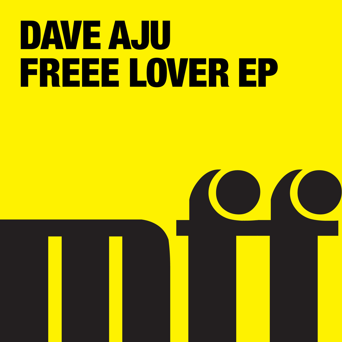 Dave Aju — Freee Lover EP artwork