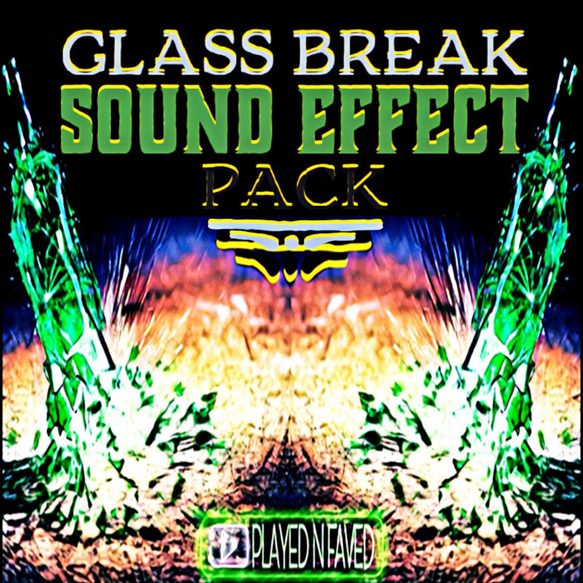 Glass Break Sound Effect Sample Pack Played N Faved