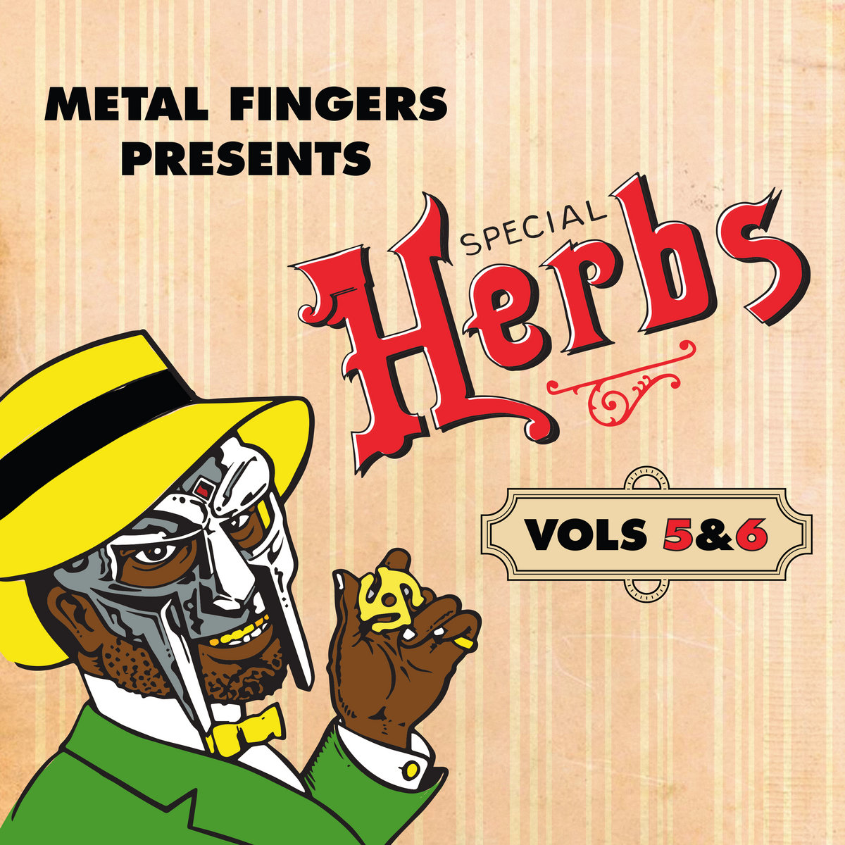 デ*ン様 MF DOOM / Special Herbs 4,5,6 アナログレ MF DOOM - Metal Fingers Presents: Special Herbs Vol. 7 & 8