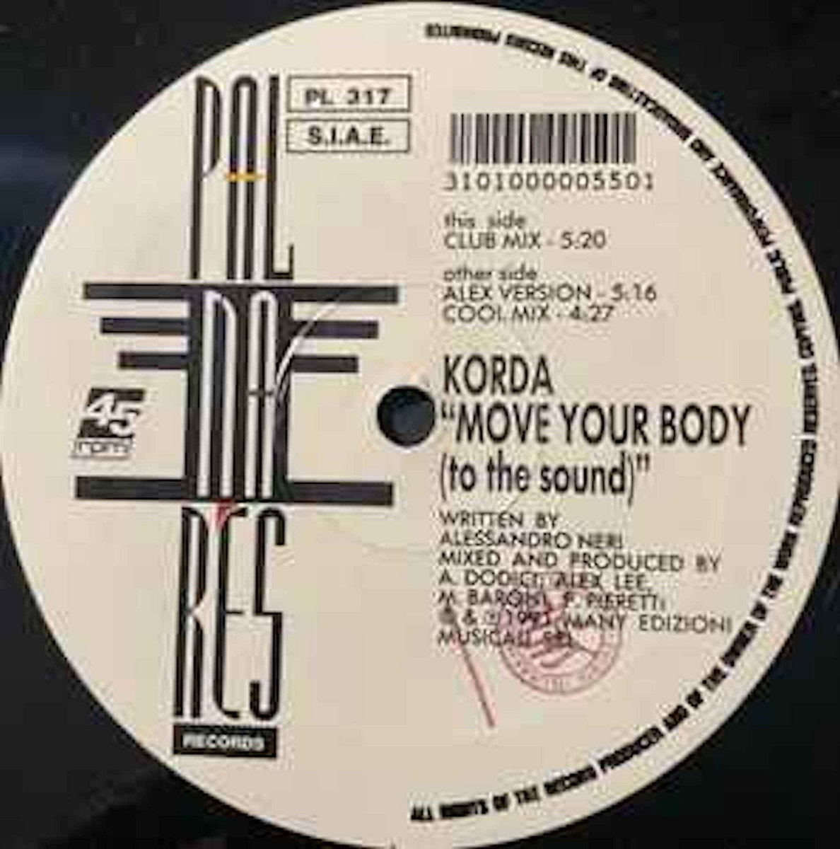 Move Your Body (To The Sound) | Korda | Alex Neri