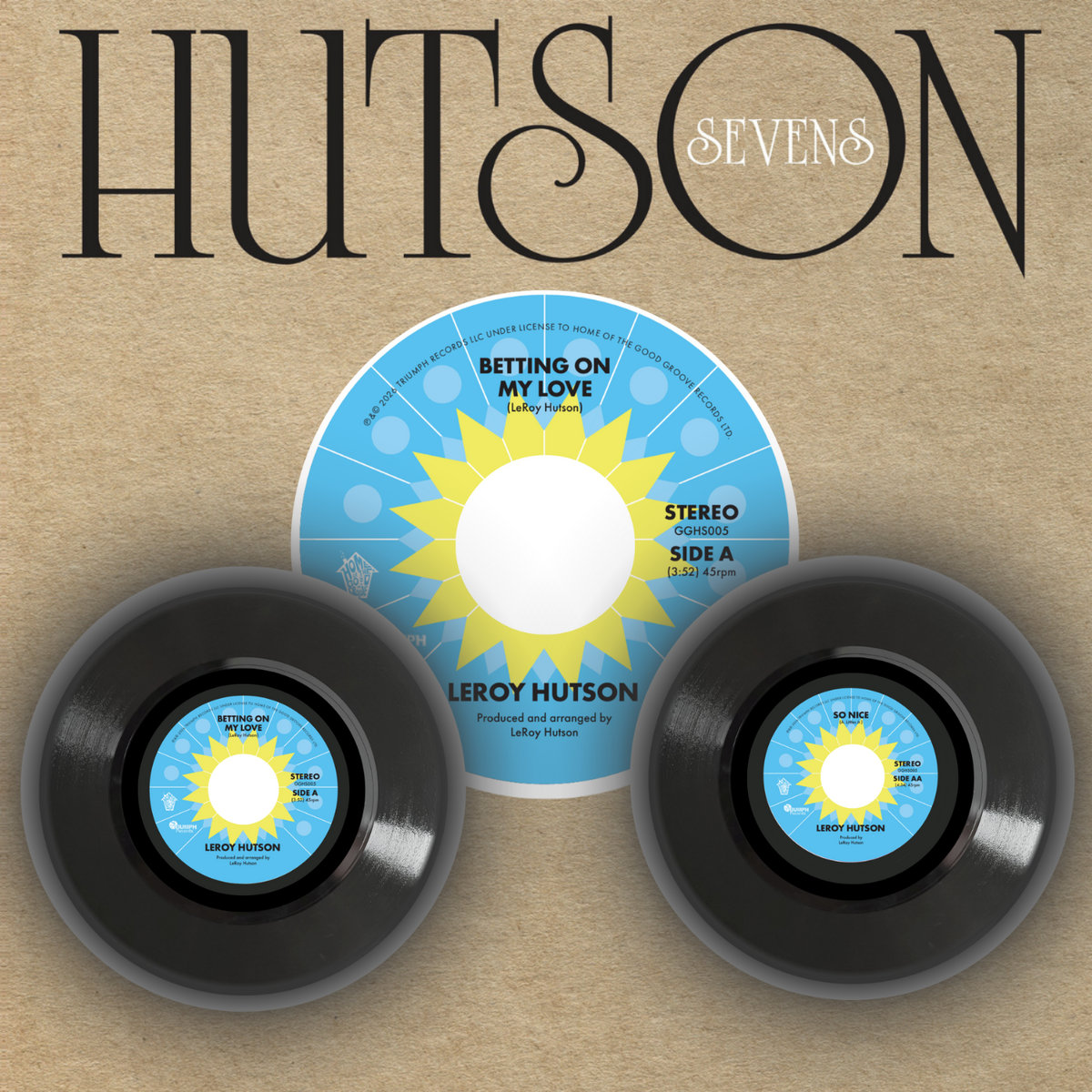 LeRoy Hutson: Betting On My Love / So Nice | LeRoy Hutson