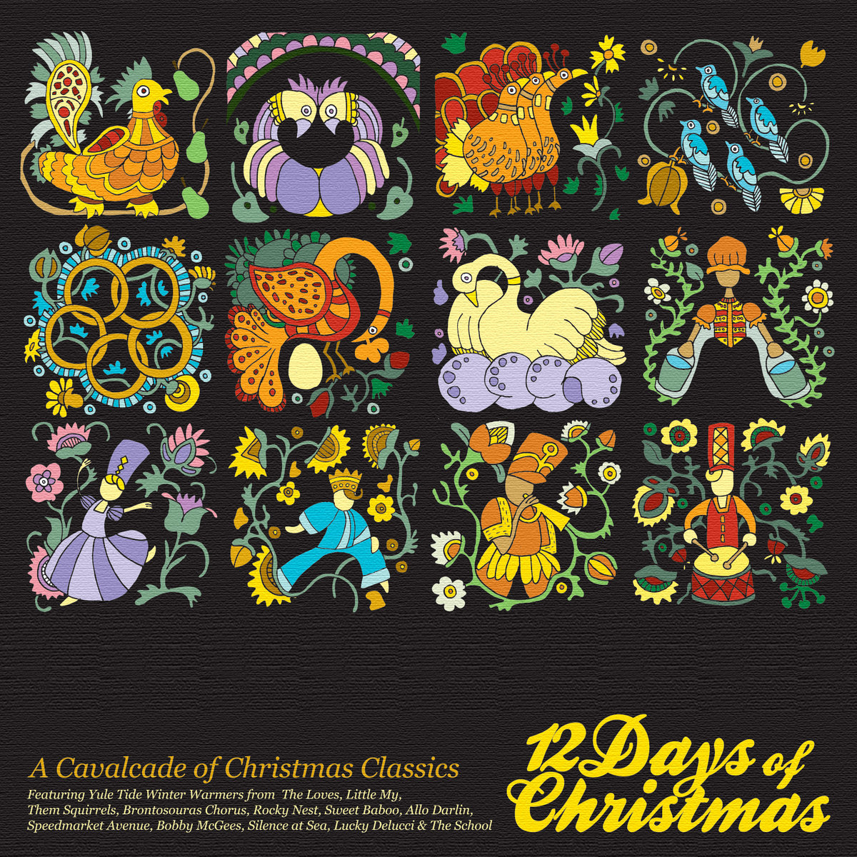 12 days of christmas bubblewrap collective