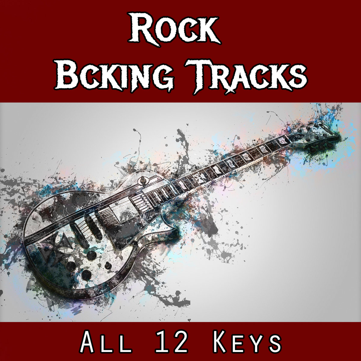 Rock Guitar Backing Track (minor chords all 12 keys) | Guitar Backing Tracks  | Backing Tracks