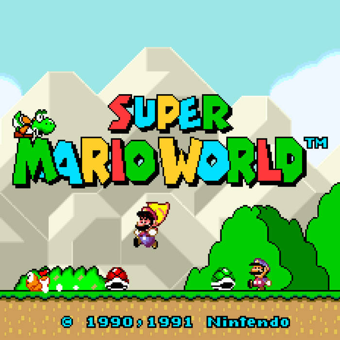 Super mario world snes  Super mario world, Mario, Super mario