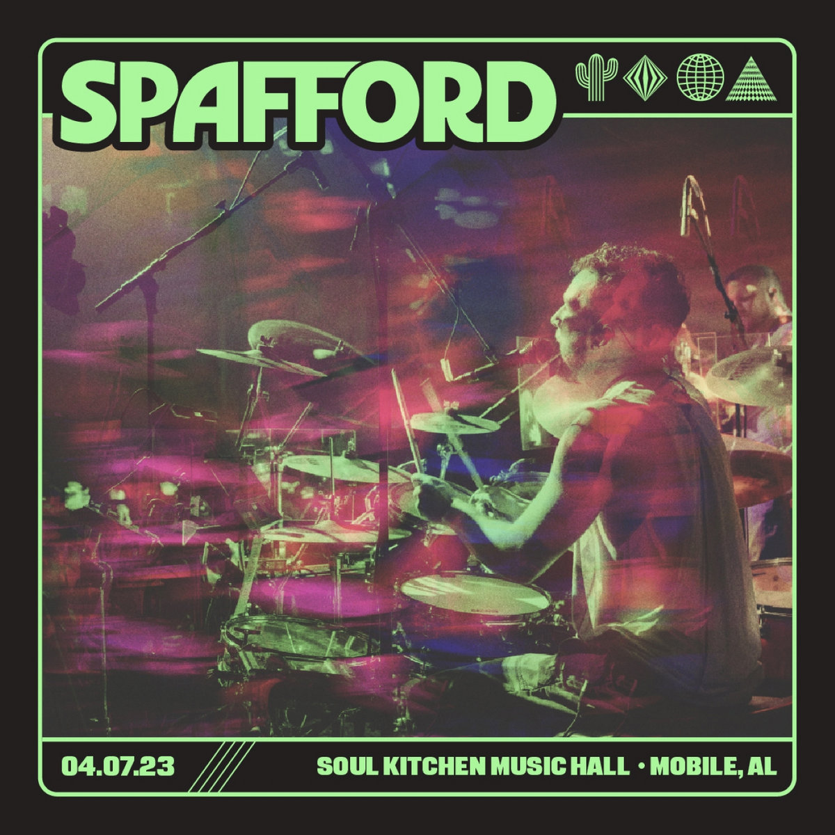 Live at Soul Kitchen 04723 Mobile, AL Spafford